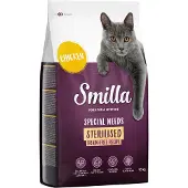 Smilla 10kg Grain Free Sterilised kana kissan kuivaruoka