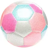 LG-Imports Football - Metallic Pink/Silver, Size 5 (13307)