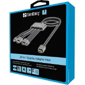 Sandberg All-In-1 Display Adapter Hub (509-21)
