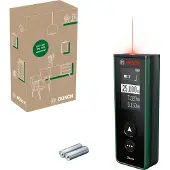 Bosch Zamo -laseretäisyysmittari - 3 mm:n tarkkuus - 25 m kantama - USB-ladattava