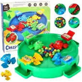Kik Värikäs arcade-peli lapsille - Hungry Frogs