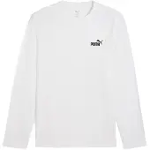 Puma Ess No. 1 Logo Longsleeve Tee - White - L