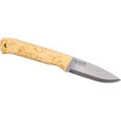 Casström Woodsman Knife Curly Birch, Sleipner Scandi Grind 10804