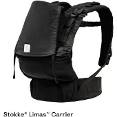 Stokke Limas Flex carrier kantoreppu OCS Black 4-20kg