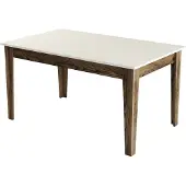 Skye Decor Ruokapöytä Milan 517, ruskea/beige