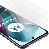 Cadorabo Motorola Moto G200 5G 3x karkaistu lasi suojakalvo