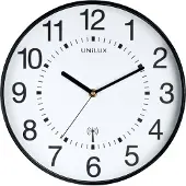 Unilux Maxi Wave Clock black