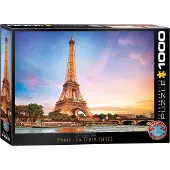 Eurographics - Puzzle Paris - Eiffel Tower - 1000 pala
