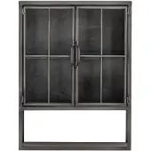 Bloomingville Sindre kaappi 46x21,5x61 cm Black, metalli
