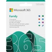 Microsoft 365 Family | 6 käyttäjää | ohjelmisto on aina ajantasalla | 12 kuukautta