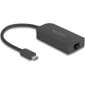 DeLOCK 66046, Langallinen, USB 3.2 Gen 1 (3.1 Gen 1) Type-C, 10,100,1000,2500 Mbit/s, 2.5GBASE-T, IEEE 802.1Q, IEEE 802.3az, IEEE 802.3x, Musta