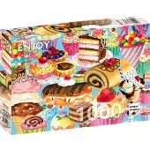 Enjoy Puzzle ENJOY Sweet Treats 1000p palapeli