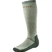 Härkila Expedition Long Sock Grey/Green Retkeilysukat S