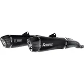 Akrapovic Line Titanium/carbon Fibers K1600b 17-20 Ref:s-b16so3-hraatbl Ei-homologoitu Slip-on äänenvaimennin