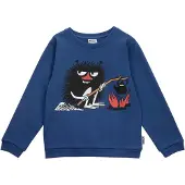 Muumi Stinky Collegetröja Ss25 - Blue - 98