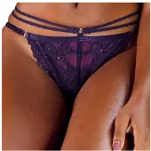 LASCANA Stringit tummanvioletti