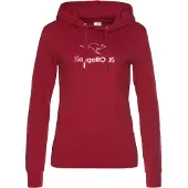 Kangaroos Collegepaita tummanpunainen