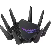 Asus ROG Rapture GT-AX11000 Pro -pelireititin, Wi-Fi 6, AX11000, Tri-band, musta