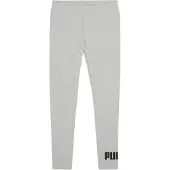 Puma Urheiluhousut 'Ess No. 1' vaaleanharmaa / musta