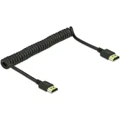 DeLOCK – HDMI Coiled Cable 4K 60 Hz (84967)