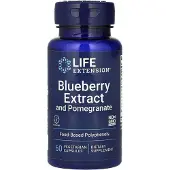 Life Extension Mustikkauute granaattiomenalla - 60 kapselia