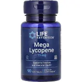 Life Extension Mega Lycopene 15 mg - 90 pehmytkapseliä