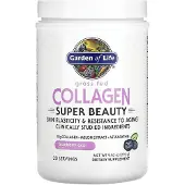 Garden of life , Ruokintaa Vapaa Kollageeni, Super Beauty, Blueberry Acai, 9,52 oz (270 g)