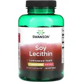 Swanson Health Lesitiini EI-GMO, 1200 mg - 90 pehmeää kapselia