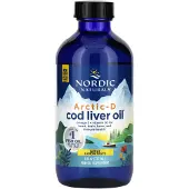 Nordic Naturals Arctic-D kalanmaksaöljy, sitruunan maku - 237 ml