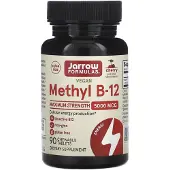 Jarrow Formulas Metyyli B-12 - 5000 mcg (kirsikka) - 90 purutablettia
