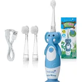 Brush-Baby WildOnes WildOne sähköhammasharja + 2 vaihtopäätä lapsille Elephant 1 kpl