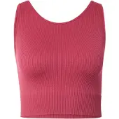 Only Play Onpjaia Un Sl Seam Short Top Noos - Burgundy - M/L