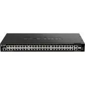 D-Link DGS-1520-52 verkkokytkin Hallittu L3 10G Ethernet (100/1000/10000) 1U Musta (DGS-1520-52)