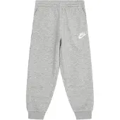 Nike Housut 'CLUB FLEECE' meleerattu harmaa