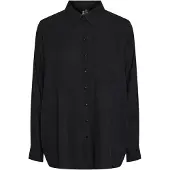 Pieces Pia Loose Fit Pitkähihainen Kauluspaita