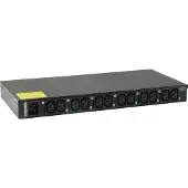 Digital Data Communications IPS-1201E, Musta, LCD, 12 AC-pistorasia(a), C13 liitin, SSH, SSL/TLS, Virta