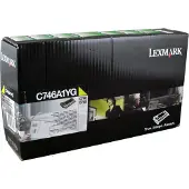 Lexmark C746/C748 -laservärikasetti, keltainen