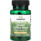 Swanson Health , Full Spectrum Green Coffee Bean, 400 mg, 60 kapselia