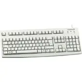 Cherry G83-6104, Täysikokoinen (100 %), Langallinen, USB, QWERTY, Harmaa (G83-6104LUNEU-0)