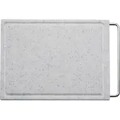WMF 1879927470 plastic cutting board white, 36 x 27 cm
