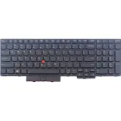 Lenovo Chicony - Kannettavan tietokoneen näppäimistö - vaihtoon - Pohjoismainen - Musta