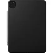 Nomad Modern Case iPad Pro 11" (2nd/1st gen), nahkainen suojakotelo, musta