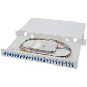 Digitus FO SPLICE BOX, 1U, EQUIPPED, 24X LC DX, OS2 (DN-96332/9)