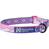 Non-Stop Dogwear - Trail quest collar Rachel Pohl edition M purple/pink - Koirat - Kaulapannat