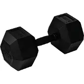Master Fitness Nero Rubber Coated Hex