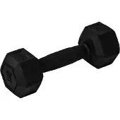 Master Fitness Nero Rubber Coated Hex