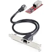 StarTech.com MR12GI-NETWORK-CARD - Verkkokortti, Punainen