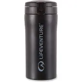 Lifeventure Flip Top 300ml Thermo Musta