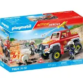 Playmobil Brandbil - Red - ONE SIZE