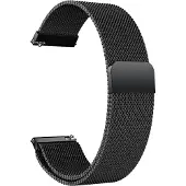 SKALO Milanese Loop to Garmin Venu Sq 2 - Musta